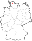 Karte Jagel bei Schleswig